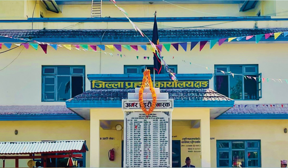 दाङमा प्रहरी जवानले गरे श्रीमती र छोराको हत्या